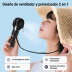 Mini ventilador pulverizante