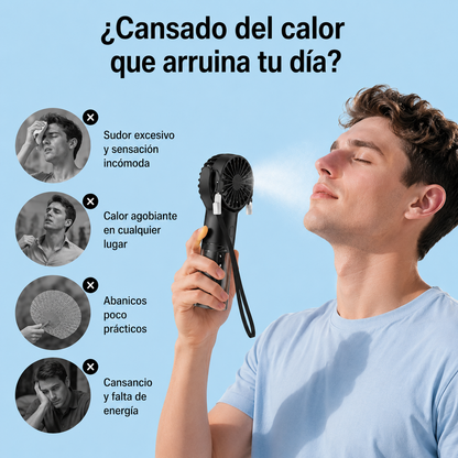 Ventilador Pulverizador Portátil